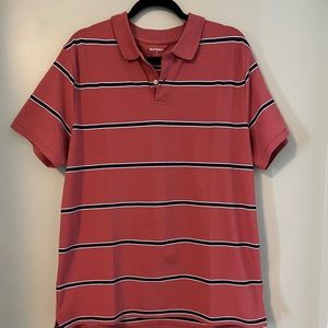 Old Navy Men’s NWT Pique Knit Striped Polo Shirt